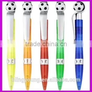 Hot Selling Cheap Plastic Football Pen for Promotion thumbnail-1