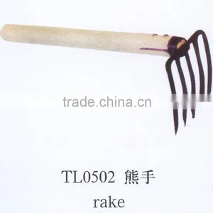 Garden Hoe With Two Teeth,Fork Hoe With/without Wooden Handle thumbnail-1