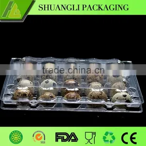 High Quality Clear Transparent Plastic Quail Egg Cartons for Sale thumbnail-2