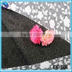 Foral Design Polyester Spandex Blend Jacquard Fabric for Garment thumbnail-2