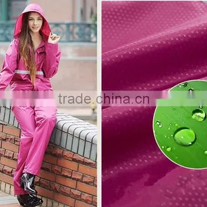Fashion Outdoor Hood Raincoat With Reflective Stripe thumbnail-3