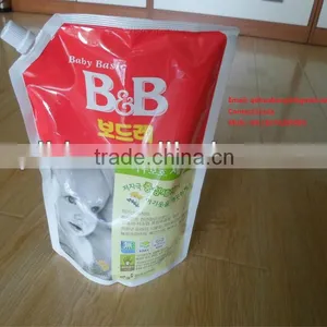Stand up Spout Packaging Bag for Soap Liquid thumbnail-1