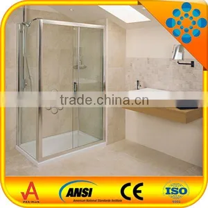 Sliding Glass Shower Door/2 Doors Sliding Shower Door/sliding Glass With Profile Shower Door thumbnail-1