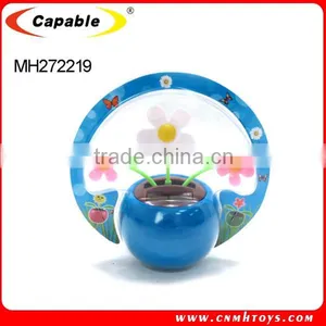 Solar Power Swing Flower Car Decoration Toys thumbnail-2
