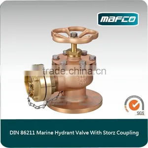 Bronze Fire Hydrant PN16 Fire Hose Valve thumbnail-2
