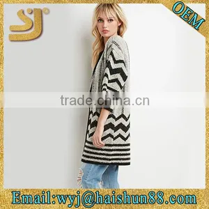 Patterned Longline Cardigan thumbnail-3