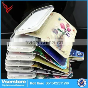 2015 Wholesale High Quality Fashion Custom Leather Mobile Phone Case For Iphone 6G With Car and Human Printing thumbnail-2