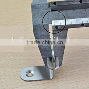 Wholesale Price With 25mmx25mm Metal Corner Brace Joint Right Angle Bracket Fastener thumbnail-3