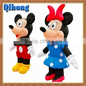 Popular Children Toys Funny Inflatable Cartoon Characters, Inflatable Mickey Mouse for Sale thumbnail-1