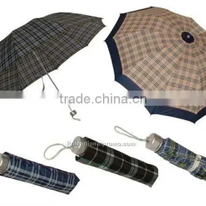 Nice Popular Men's 3 Folding Umbrella thumbnail-1