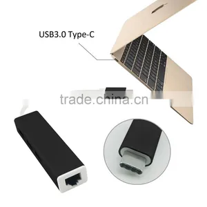 USB 3.1 Type c to Ethernet Micro Usb 2.0 Hub RTL5401 thumbnail-5