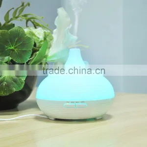 300 ml 7 Colors Changing Light Fashion Design Fea Aroma Diffuser Oil Diffuser Ceramic thumbnail-5