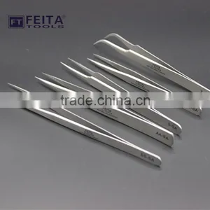 6A-SA Series VETUS Stainless Steel Tweezers thumbnail-1