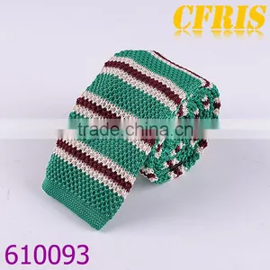 Men's Fashion Narrow Slim Knit Necktie, Knitted Tie thumbnail-2
