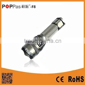 POPPAS F8 2014 New Using 26650 or 18650 Lithium Battery Led Torch Long Distance thumbnail-1