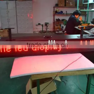 P16 Red Color Outdoor Led Display Sign for Car Park Bus Station thumbnail-1