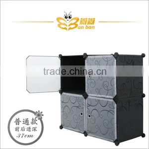 Plastic Magic Wardrobe Living Room Cabinet Clothing Storage thumbnail-6