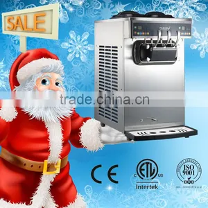 S230F ETL Certification Table Top Three Flavour Ice Cream Machines thumbnail-1