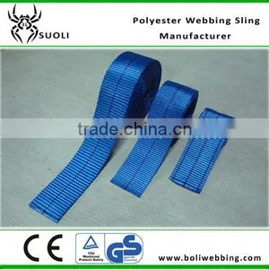 Polyester Webbing Sling Belt (lifting Sling Belt )safety Factor 8:1 thumbnail-1