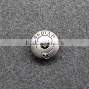 Garment Accessories Metal Jean Button With Customized Logo thumbnail-2
