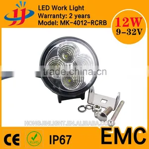 China Top Selling 12w Round 12v Car Led Light High Power for Motorcycle 2016 Led Headlight thumbnail-1