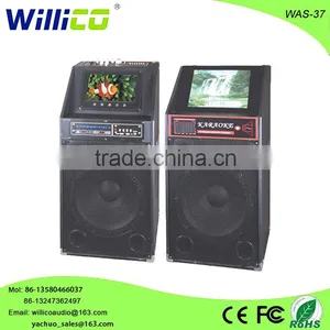 2016 High Power Active Stage Woofer Speaker Wireless Mic thumbnail-1