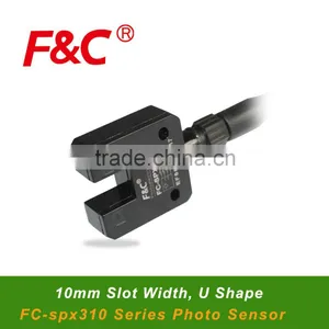 FC-spx310 (SU-B3) U Shape Photo Sensors Switches, 10mm Sensing Slot, NPN.NO.NC Or PNP.NO.NC Offered. thumbnail-1