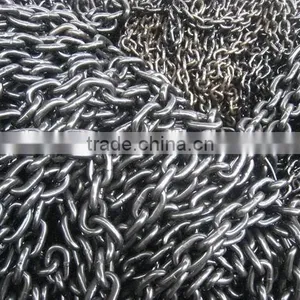 CCS Certificate Large Black and Galvanized Lifting Chain for Mining thumbnail-4