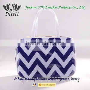 Chevron Cosmetic Bag thumbnail-1