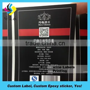 Manufactures Customized Logo Label Maker,self Adhesive Cmyk Beer Label Printing thumbnail-2