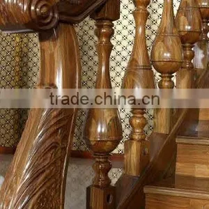 Wooden Stair Handrail and Balustrade thumbnail-1