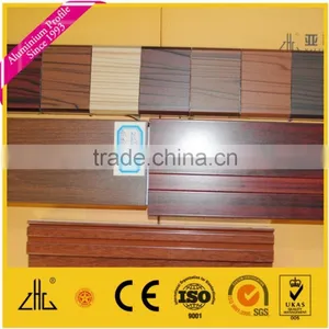 China Top Supplier Wooden Aluminium Profiles / Brilliance China Supplier OEM ISO9001, Wood Aluminium Profiles thumbnail-2