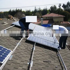 Roof Extruded Aluminum Rail for pv Install thumbnail-2
