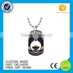 Custom Design Logo China Regional Feature Metal Dog Tag thumbnail-5