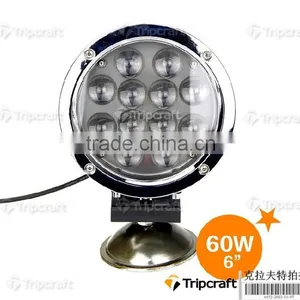 7inch Auto 60w Led Work Light, 12volt Round Led Car Headlight thumbnail-5