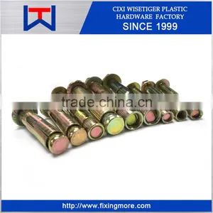 Sleeve Anchor With Hook Bolt,Zinc Plated / Hot Dipped / Mechanical Galvanising thumbnail-1