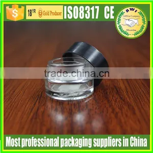 Frosted 10ml Glass Empty Cream Jar Frosetd Matte Cheap Facial Cream Glass Jars With Aluminum Cap thumbnail-3