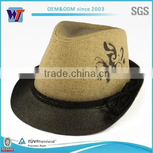 Wholesale Cowboy Hats Satin Sequin Ribbon Wool Felt Hats thumbnail-2