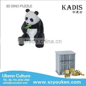 Diy Educational Toys 3d Plastic Animal Puzzle Toys for Children thumbnail-5