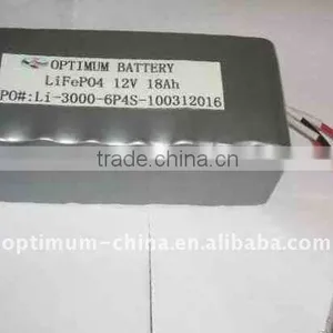 LiFePO4 Battery (Lithium Iron Phosphate Battery) 12V 18AH Powered UPS thumbnail-1