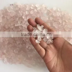 LOOSE NATURAL ROSE QUARTZ RAW ROUGH GEMSTONES SMALL SIZE SEMI PRECIOUS WHOLESALE thumbnail-5