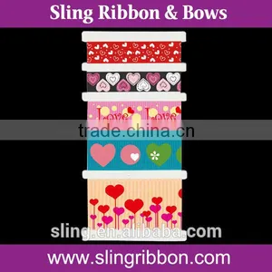 Printed Ribbon On Card For Valentine's Day thumbnail-1