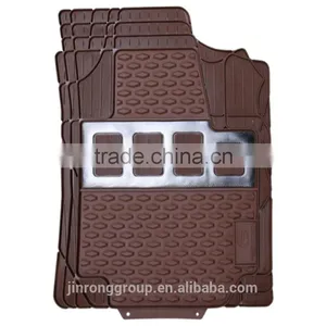 Universal Rubber PVC Car Floor Mat Car Mat Set thumbnail-1