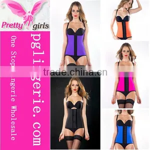 Latex Waist Cincher Vest Waist Trainer Ladies Plus Size thumbnail-1