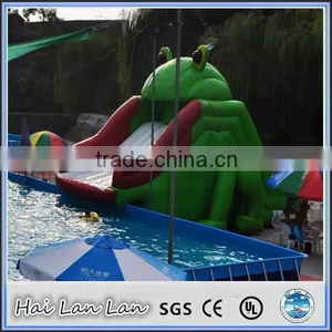 2015 Bulk Plastic Balls Adult Size Inflatable Water Slide for Children thumbnail-1