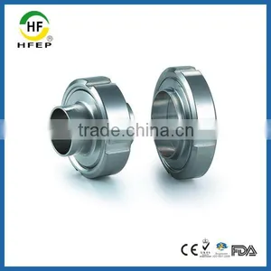 HF6B00251 DN50 51mm Stainless Steel 304 Pipe Fitting Union Locks thumbnail-1