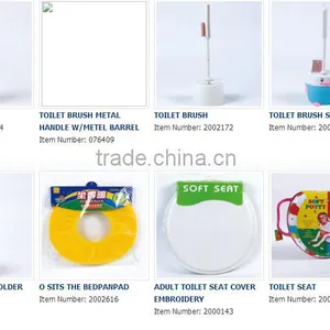 2016 New-design Detachable Toilet Brush Set With Plunger thumbnail-3