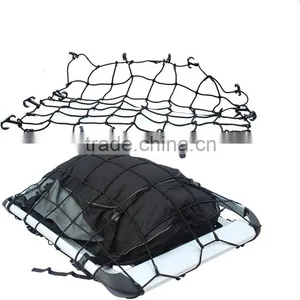 Black Car Roof Rack Cargo Net thumbnail-1