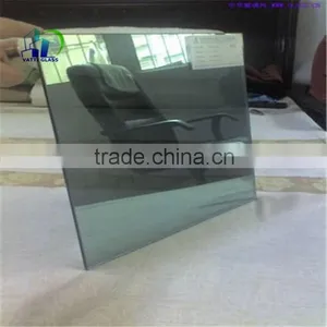 Tempered Reflective Glass Shower Wall Panels Soundproof Wall Reflective Glass Interior Coating Glass Wall thumbnail-1