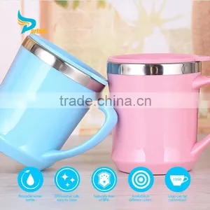 Stainless Steel Double Wall Coffee Mug thumbnail-1